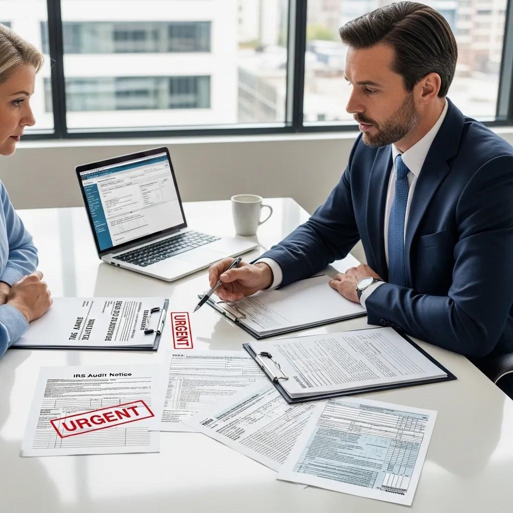 Detroit tax attorney reviewing an IRS tax case